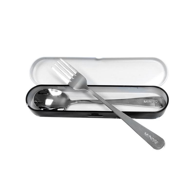 Set-De-cubiertos-cuchara-y-tenedor-de-Acero-Inoxidable-Con-Estuche-met-lico-negro-3-16