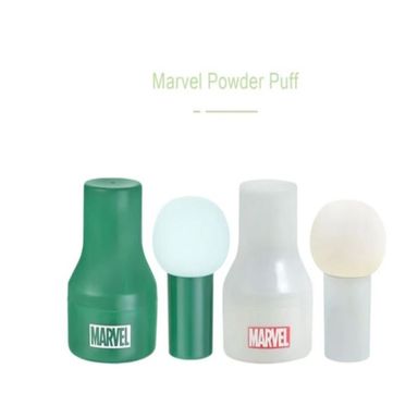 Esponja Para Maquillaje Marvel Hulk/Thor Con Estuche Multicolor 11x6.5 cm