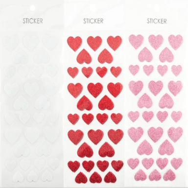 Planilla De Stickers Forma De Corazón Podras Recibir Alguno De Los Productos En Las Imágenes Según Stock