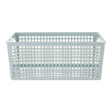 Canasto de Almacenamiento Rectangular M Plástico 28 x 16.5 x 11.5 cm