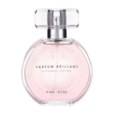 Perfume Para Mujer Con Glitter Rosa 50 ml