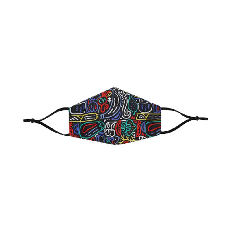 Cubrebocas-Ajustable-Reutilizable-Patrones-Frutas-Negro-2-6093
