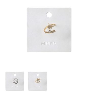 ANILLO DE ESTRELLA Y LUNA - MODELOS MIXTOS