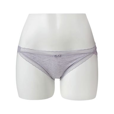 CALZÓN PARA MUJER CORTE ALTO DE CINTURA - JAQCUARD SERIES - MORADO - L