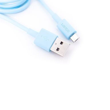 CABLE DE DATOS ANDROID TPE - AZUL - 1 MT - 2.4 A