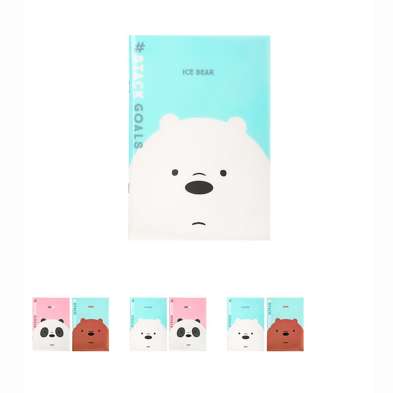 PAQUETE-DE-LIBRETA-DE-NOTAS-TAPA-DURA-2-PIEZAS-40-HOJAS-WE-BARE-BEARS-1-7948