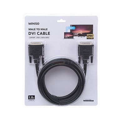 Cable Dvi Macho A Macho Negro