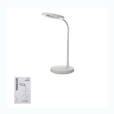 Lámpara Recargable con Base Redonda 1200MAH Blanco 43x32x16.5 cm