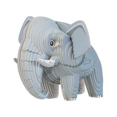 Rompezabezas de Animales 3D Elefante Elefante 9.5X6.8X7.8 cm