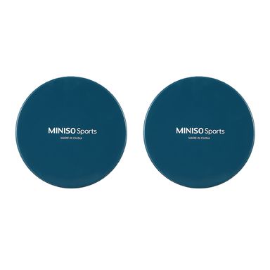 Discos Deslizantes - Azul Marino - Miniso Sports Azul 2 Piezas