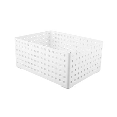 ORGANIZADOR DE PLÁSTICO APILABLE - GRANDE - 28 X 12 CM