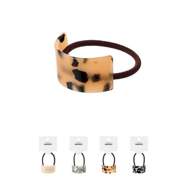 Liga para el Cabello en Forma de Arco Estampado