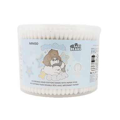 Cotones con Varilla de Papel We Bare Bears