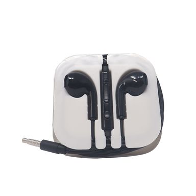 Audífonos  De Cable Mod Hf 230 Negro MINISO De Cable Con Micrófono, Negro
