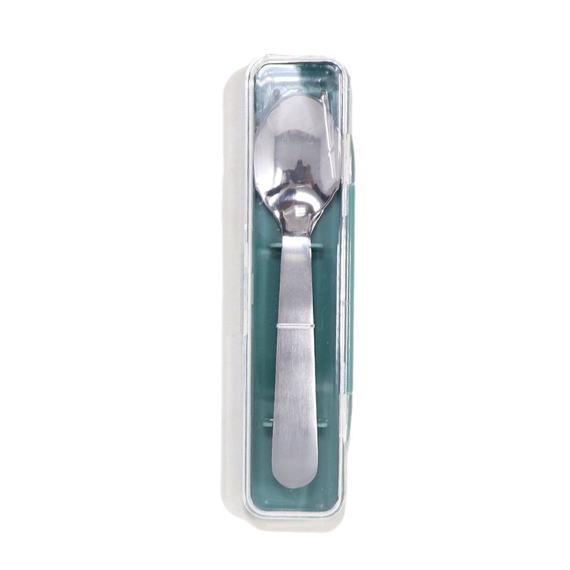 Kit-De-Cubiertos-Con-Estuche-Miniso-Acero-Inoxidable-Verde-2-Piezas-1-9327