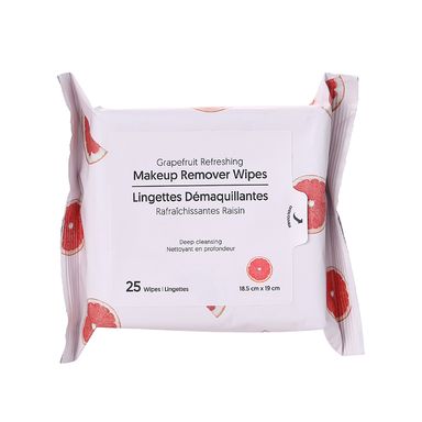 Toallitas Desmaquillantes Miniso Toronja 25 Piezas
