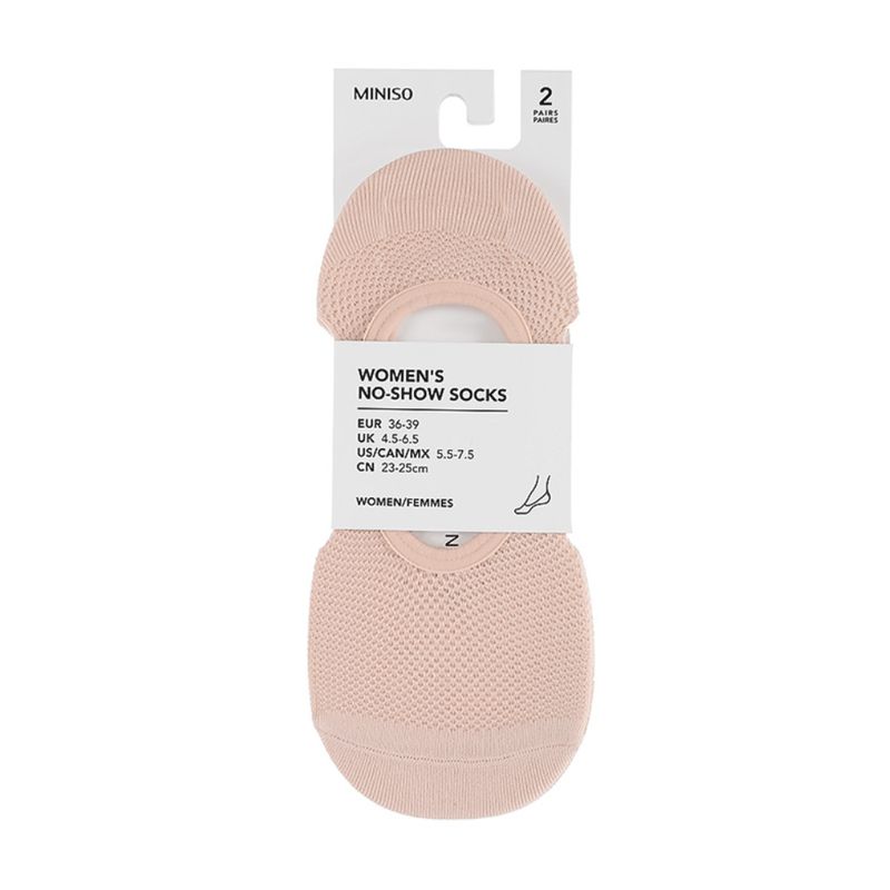 Calcetines-Cortos-Para-Mujer-Mixto-2-Pares-Miniso-2-9565