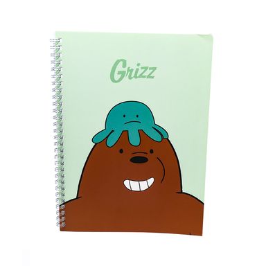Cuaderno Con Espiral Grande WE BARE BEARS