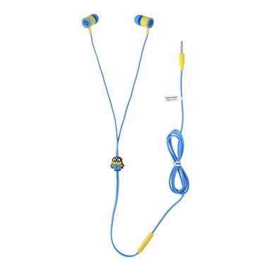 Audífonos Con Cable Minions Bob 3.5 mm Azul