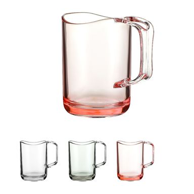 Taza Portacepillos De Dientes Simple Transparente Colores Mixtos MINISO