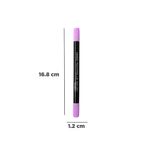 Plumon-A-Base-De-Agua-Doble-Punta-Lila-16-8-1-2Cm-6-4140