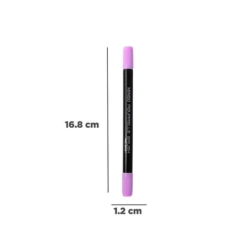 Plumon-A-Base-De-Agua-Doble-Punta-Lila-16-8-1-2Cm-6-4140