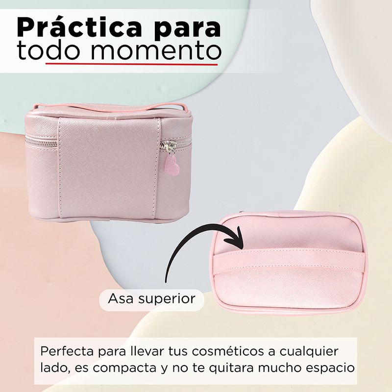 Cosmetiquera-Rectangular-Nacarada-Miniso-Rosado-3-9906