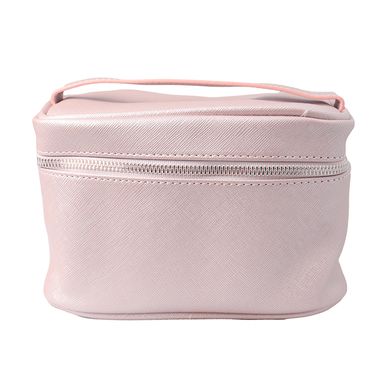 Cosmetiquera Rectangular Nacarada MINISO Rosado