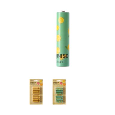 Pilas Alcalina Aaa 8 Pzs - Fruit Series MINISO