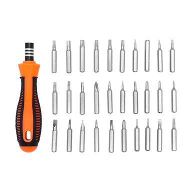 Set De Desarmador Con 31 Puntas Amarillo MINISO Amarillo 31 piezas