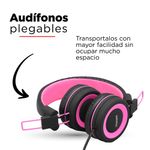 Audifonos-De-Diadema-De-Cable-Rosa-Negro-Podr-s-Recibir-Alguno-De-Los-Productos-En-Las-Im-genes-Seg-n-Stock-5-4554