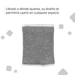 Protector-para-Mu-eca-Rayas-Rayas-Tela-Gris-7-5X11cm-1-Par-4-3966
