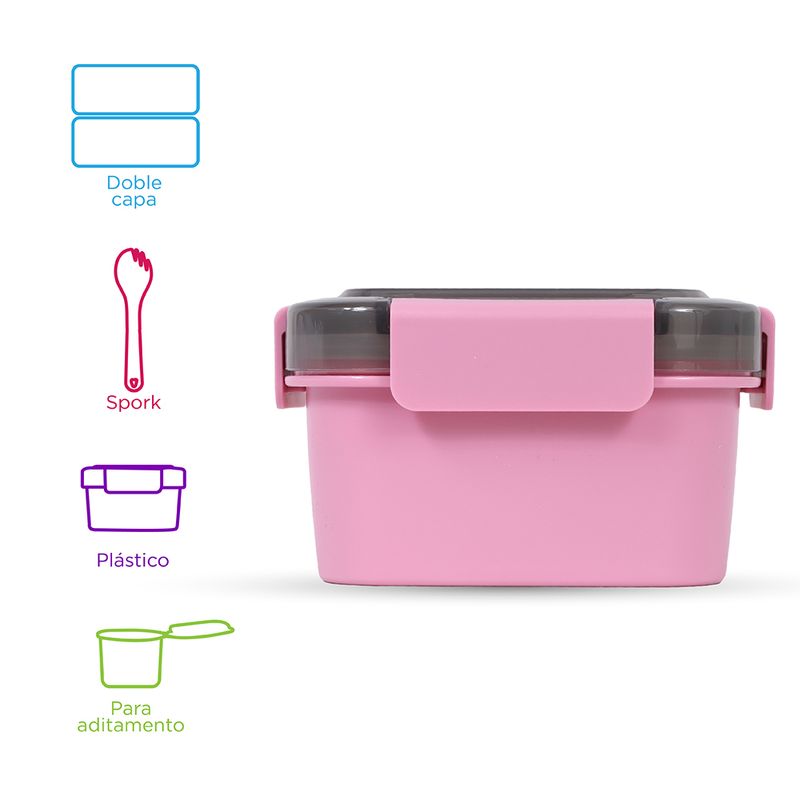 Contenedor-De-Doble-Capa-Para-Ensalada-Miniso-Rosa-1100-ml-2-10534