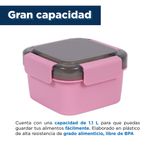 Contenedor-De-Doble-Capa-Para-Ensalada-Miniso-Rosa-1100-ml-3-10534