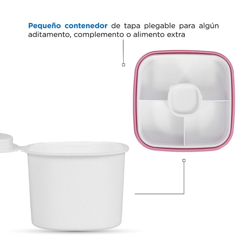 Contenedor-De-Doble-Capa-Para-Ensalada-Miniso-Rosa-1100-ml-6-10534