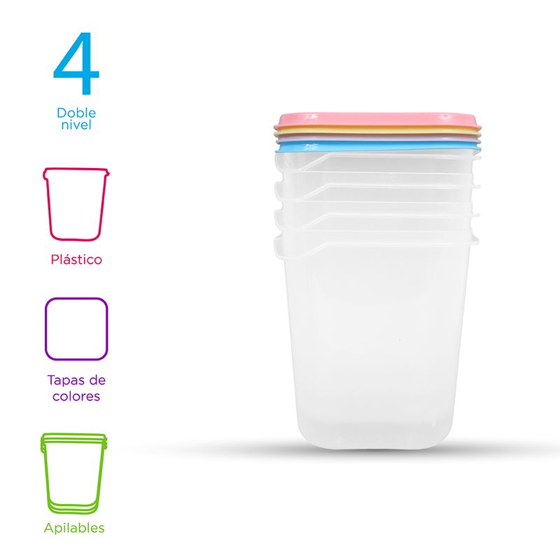 Contenedor-De-Plastico-Color-Mixto-1100Ml-4-Pzas-Podras-Recibir-Alguno-De-Los-Productos-En-Las-Im-genes-Seg-n-Stock-2-2754