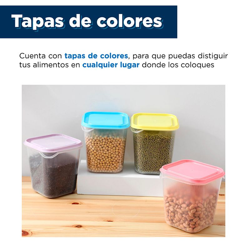 Contenedor-De-Plastico-Color-Mixto-1100Ml-4-Pzas-Podras-Recibir-Alguno-De-Los-Productos-En-Las-Im-genes-Seg-n-Stock-5-2754