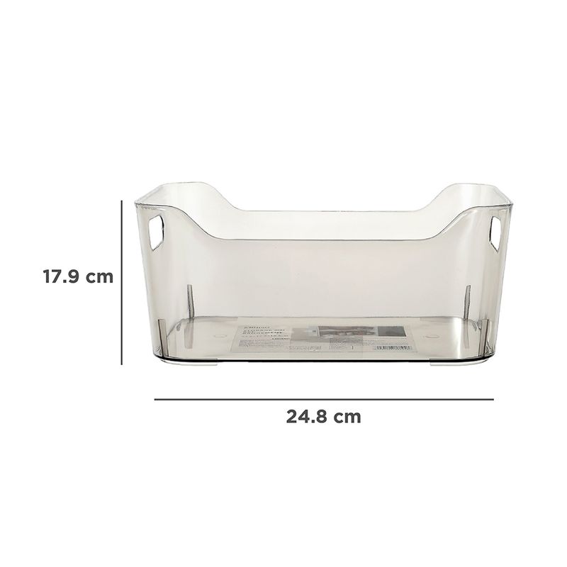 Organizador-De-Pl-stico-Transparent-Series-Miniso-Gris-M-7-10491