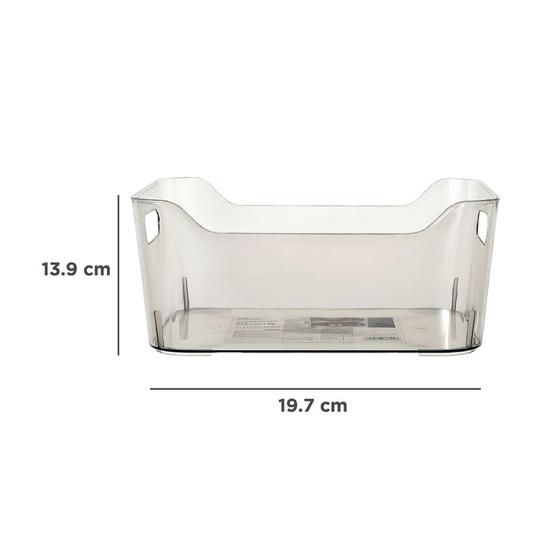Organizador-De-Pl-stico-Transparent-Series-Miniso-Gris-S-7-10492