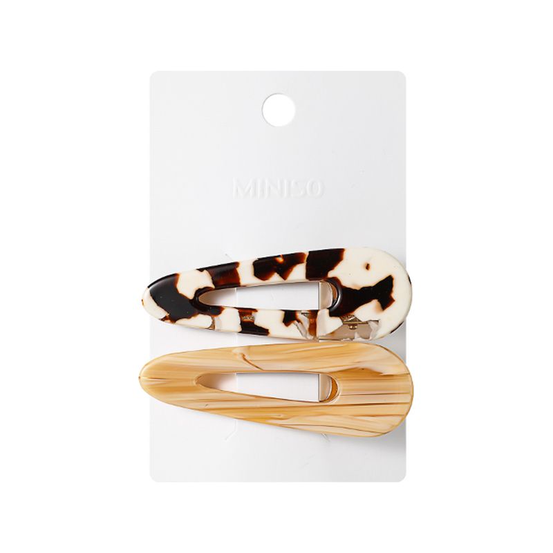 Broches-Para-El-Cabello-En-Forma-De-Gota-Modelos-Mixtos-Cellulose-Acetate-Series-Miniso-2-10084