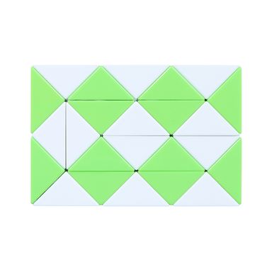 Serpiente Magica Miniso Rubik Plástico Verde 10x6.5 cm