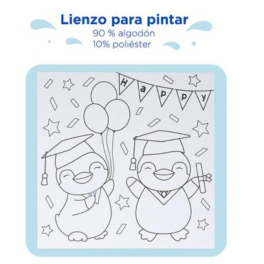 Kit De Pintura Graduación Miniso