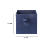 Organizador-De-Tela-De-Color-Solido-MINISO-Plegable-Textil-Azul-27x27x27-cm-7-10854