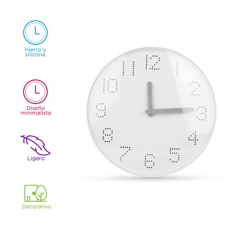 Reloj-De-Pared-Doodle-Series-MINISO-Pl-stico-Blanco-25x4-5-cm-2-10861