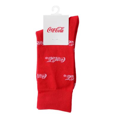 Calcetines Para Hombre Coca Cola Rojos 24-26