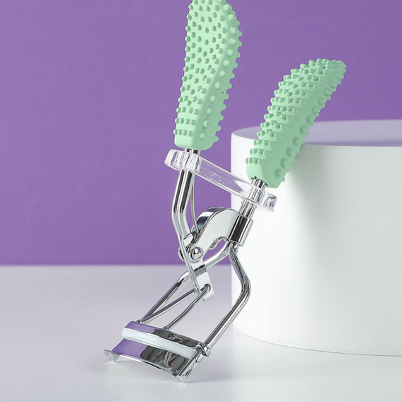 Encrespador-De-Pesta-as-Con-Mango-De-Goma-Verde-De-Acero-Inoxidable-4-93