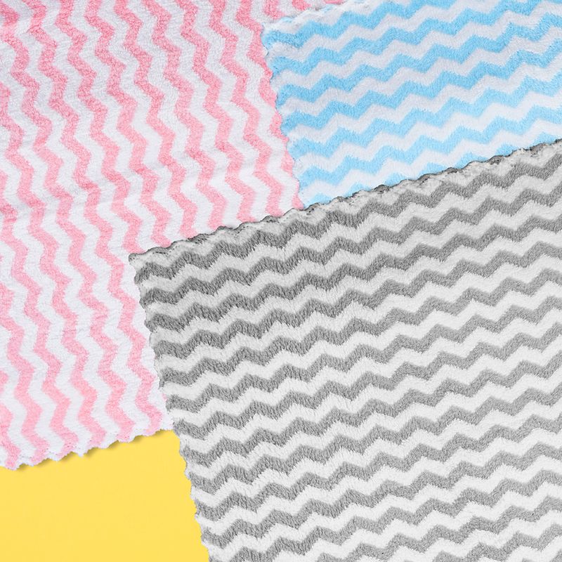 Toallas-De-Limpieza-De-Rayas-Onduladas-MINISO-Gris-Azul-Rosa-30x30-cm-3-Piezas-4-10912