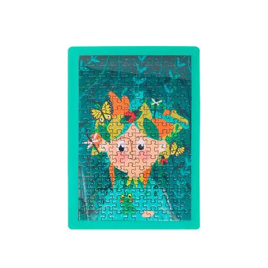 Rompecabezas Con Set De Pintura De Aceite Butterfly Girl Miniso 500 piezas