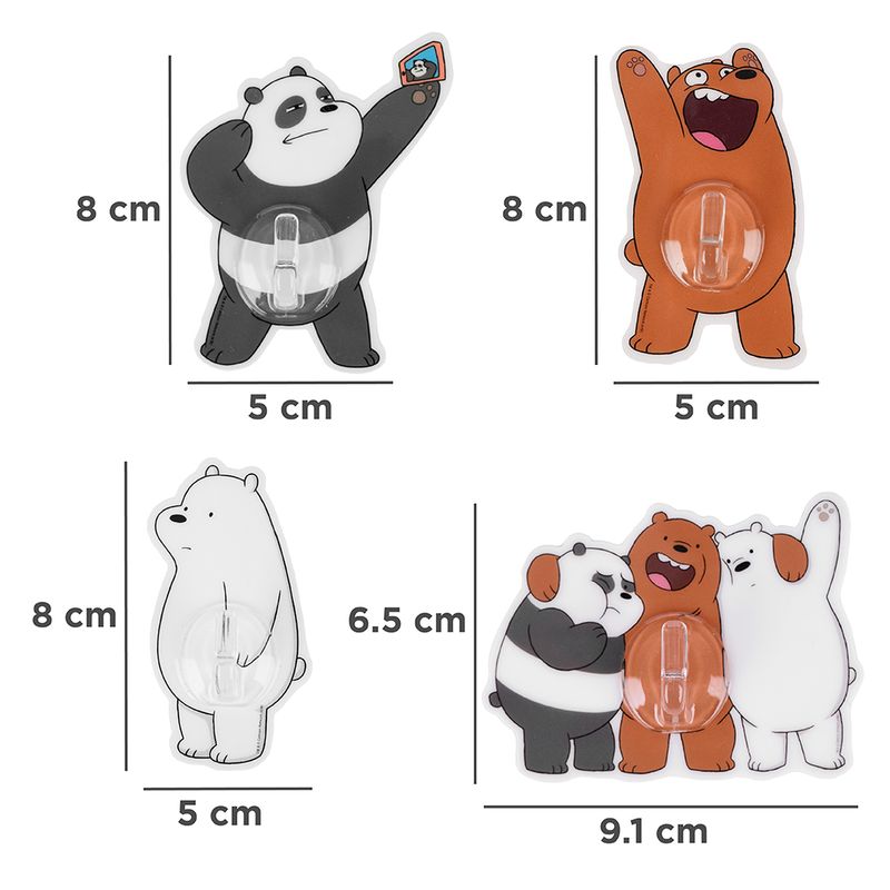 Paquete-De-Ganchos-Adhesivos-4-Piezas-We-Bare-Bears-WE-BARE-BEARS-6-675