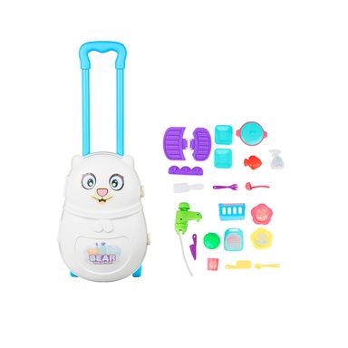 Set Portátil De Juguete De Cocina          28 Piezas